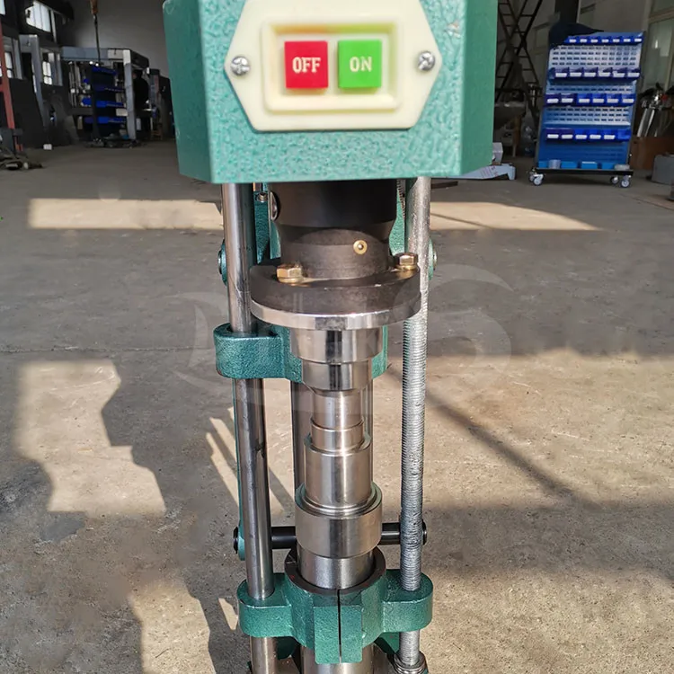Semi Automatic Crown Cap Capping Machine for Beer Soda Water Glass Bottle