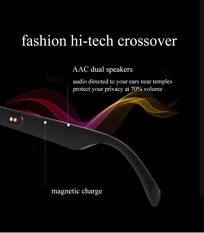 High Quality Wireless bose Frames Tempo Anti Blue Light Smart Audio Headphone Sunglasses Smart Glasses