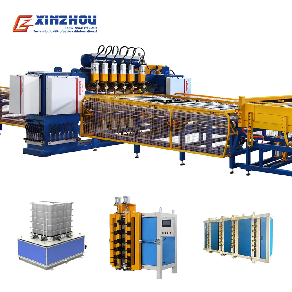 Advanced IBC Cage Tube Welding Machine Ibc Tank Frame Welding Machine 1000 Liters Ibc Production Line