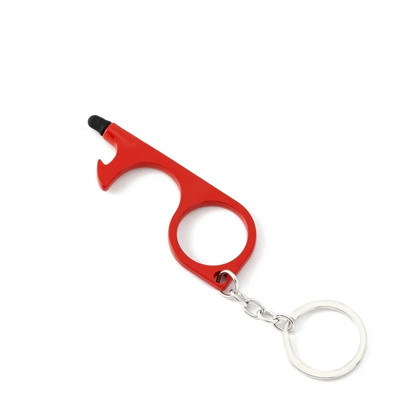 No Touch Door Opener Keychain EDC Customizable OEM/ODM