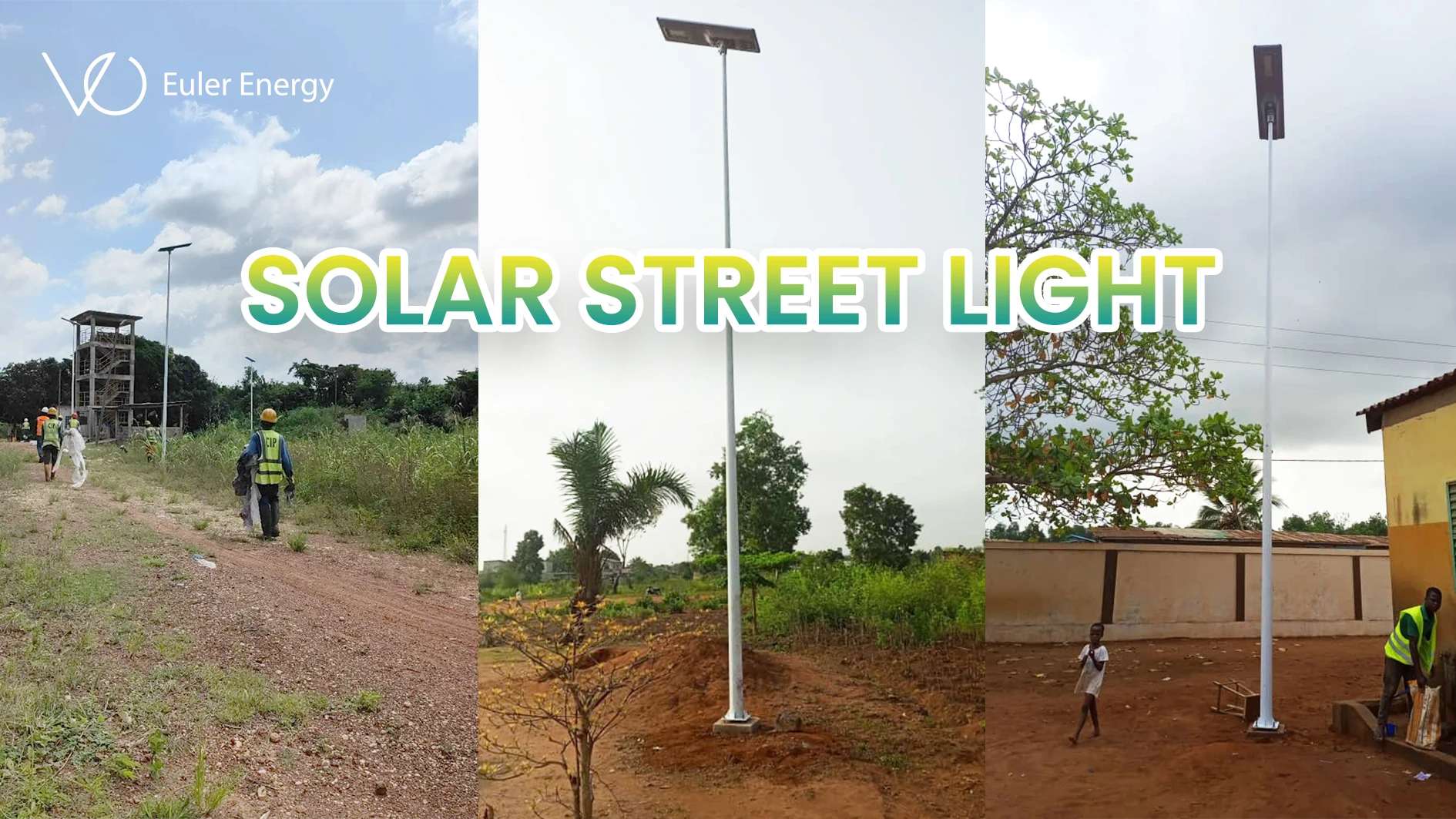 Euler Energy Technology All In One Solar Street Light 15w 20w New