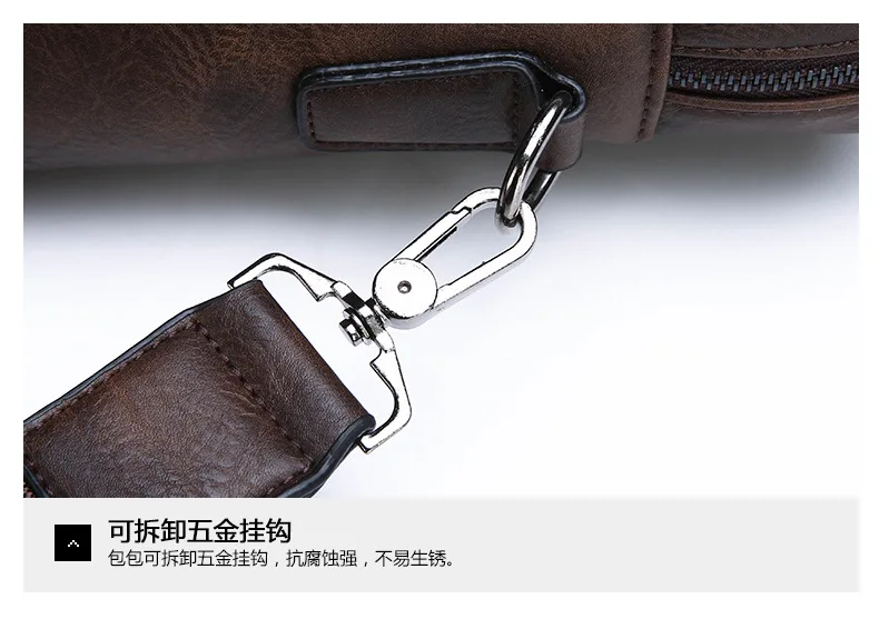 Wholesale Men Retro Crossbody Bags Pu Leather Sling Bag Custom Brand ...