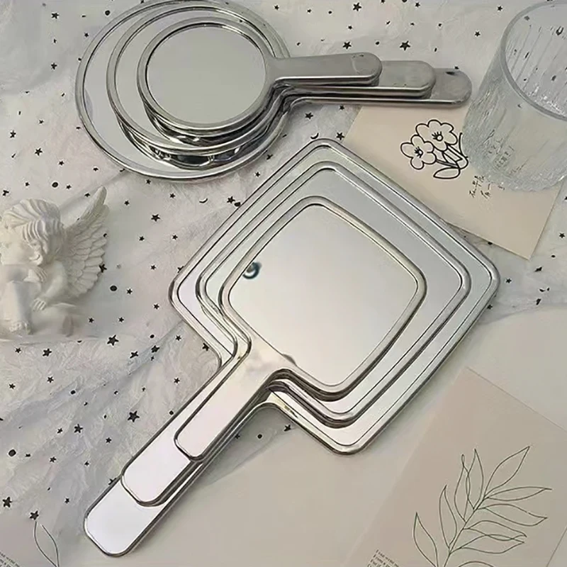 Oem Handheld Mirror Makeup Compact Hand Mirrors For Women Travel Small Vintage Purse Mirrors