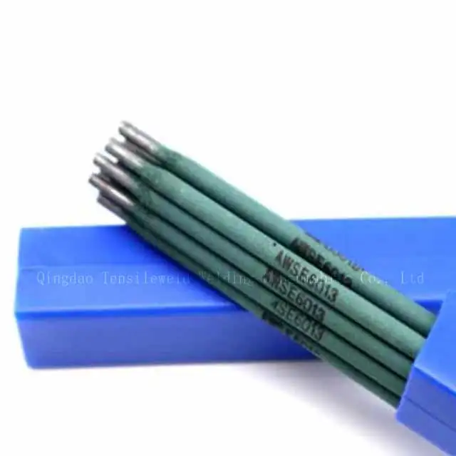 Fabricantes y proveedores de electrodos de soldadura de acero al carbono de  salpicadura pequeña de 2,5 mm de China aws e6013