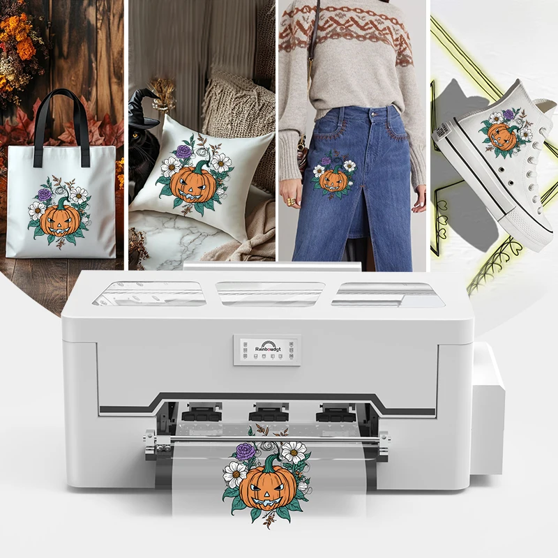 30cm DTF Small Size Direct to Film Digital Textile Printer for T-shirts Fabrics A3 DTF