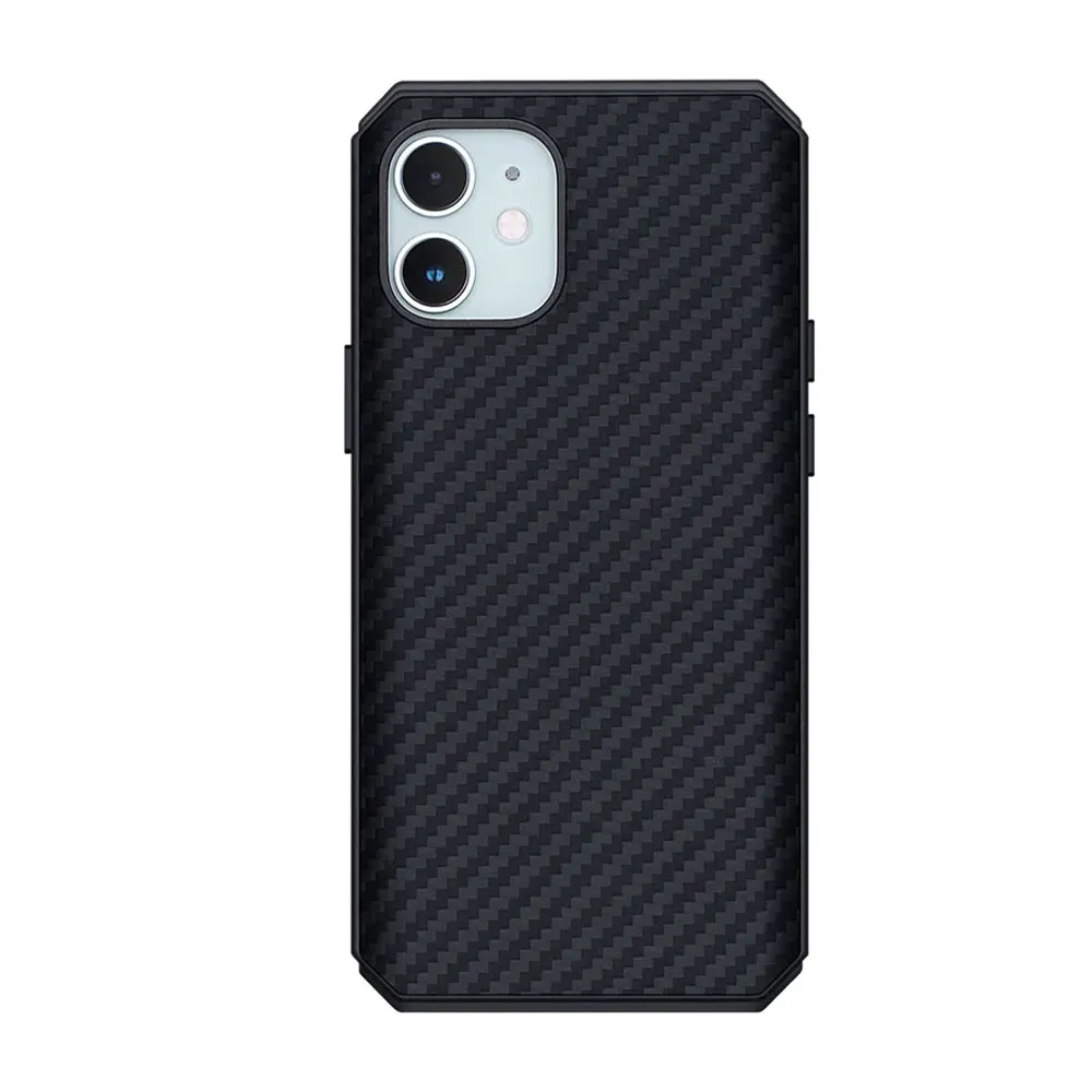 Coque de téléphone en fibre de carbone pour iPhone 15 14 13 12 11 7 Xr Xs Max Pro Plus coques Tpu simple entreprise amical pour la peau Sjk476 Laudtec  