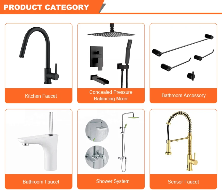 Deck Mounted Single Handle Black Bathroom Sink Tap Pull Out Basin Faucet Wash Basin Sprayer Faucet Mixer Tap supplier