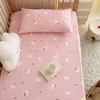Double-layer gauze baby bed sheet-colorful kitten