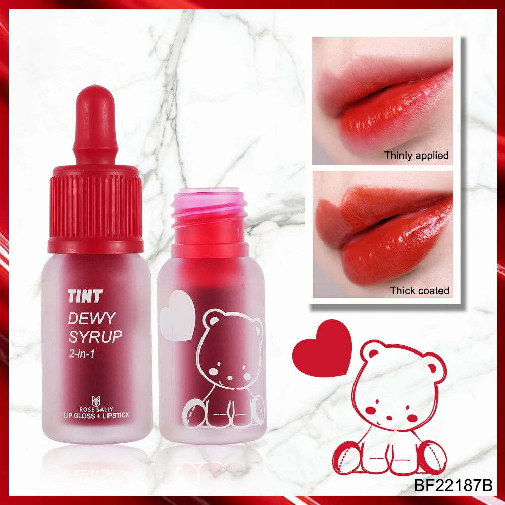 Mini Vegan Milky Water Watermelon Lip Tint Kit Oem Odm Shiny Collection