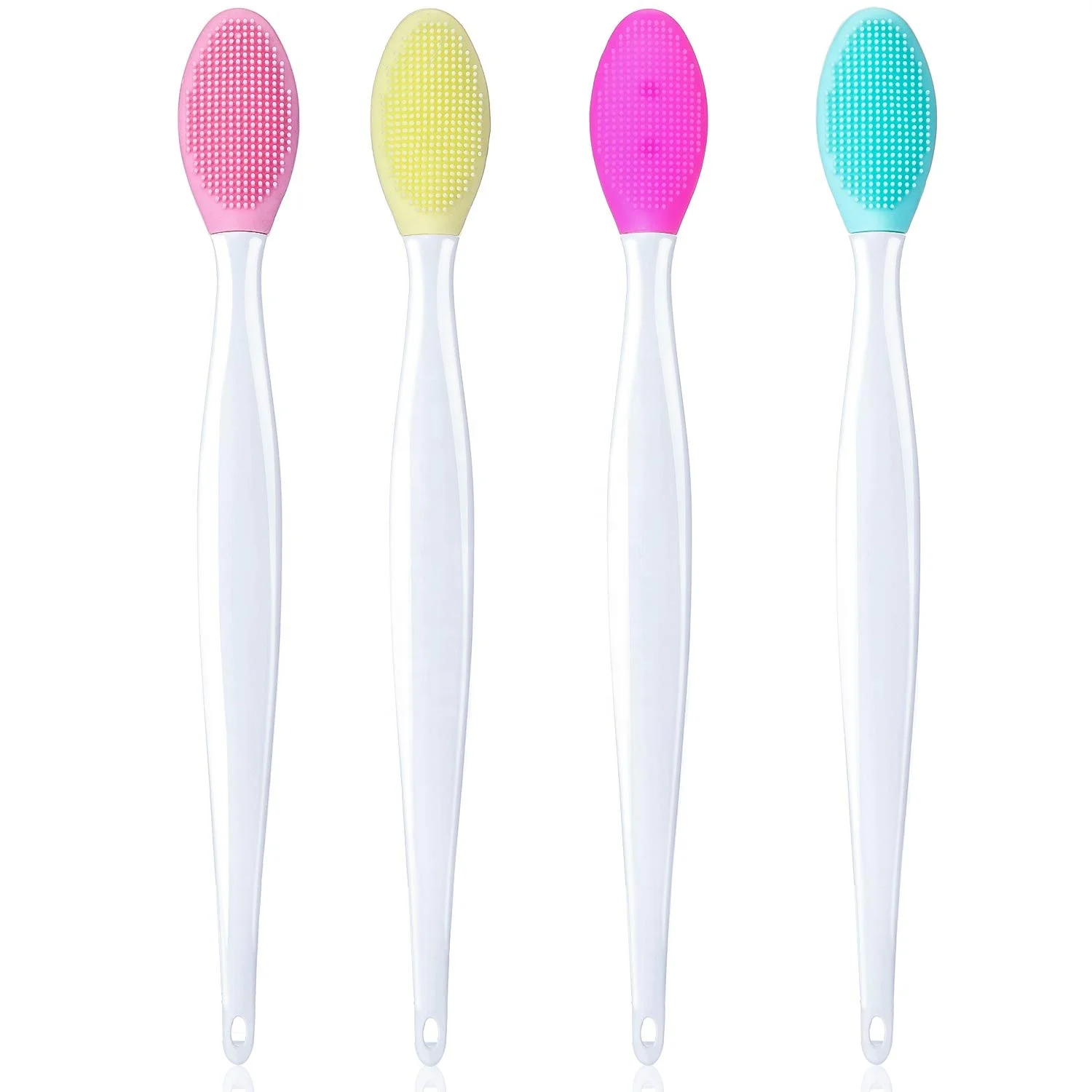 silicone exfoliating lip brush