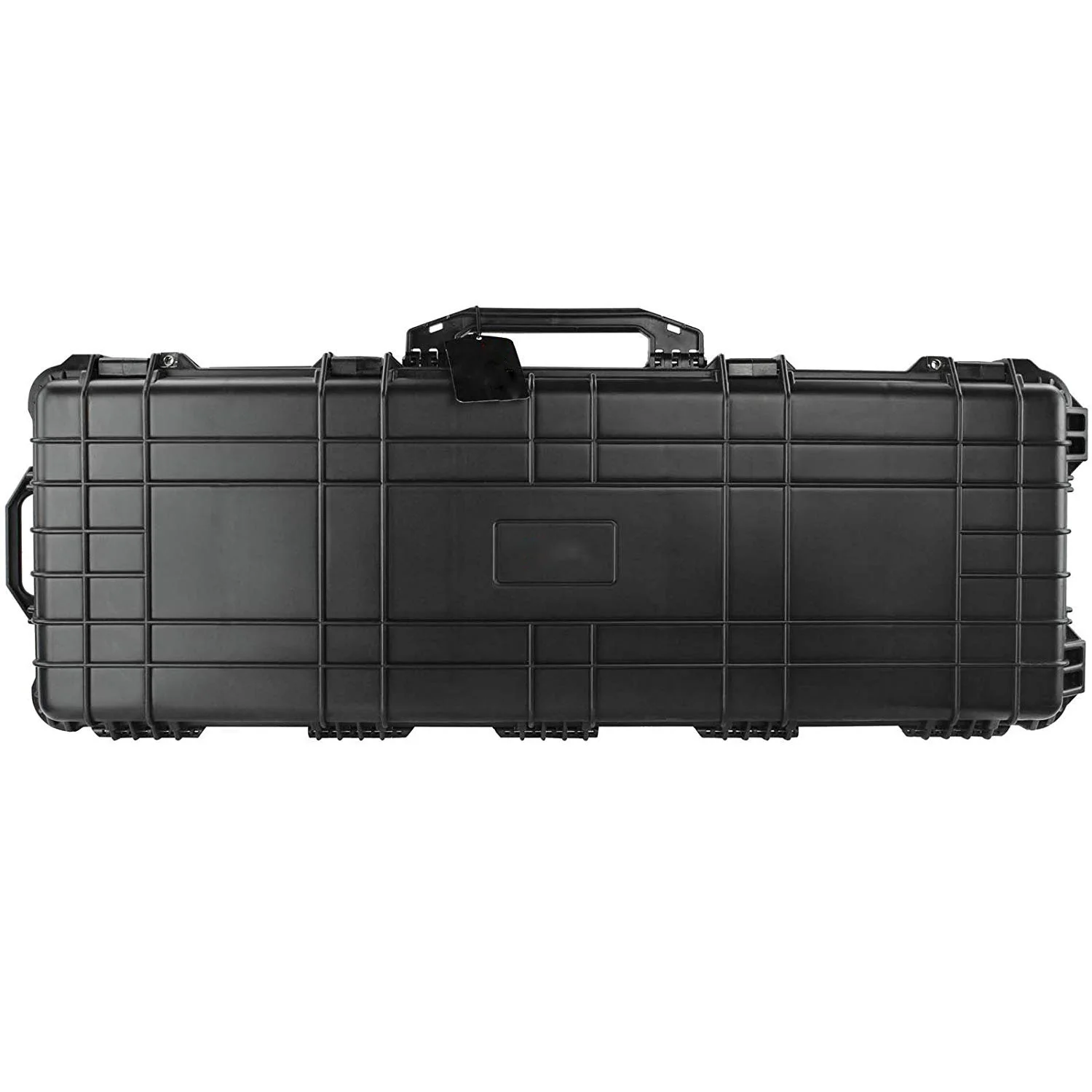 Custodia Rigida Portatile Per Occhiali Da Sole Con Clip E Cerniera - Impermeabile, Nero, 17x7.5x5.5 Cm