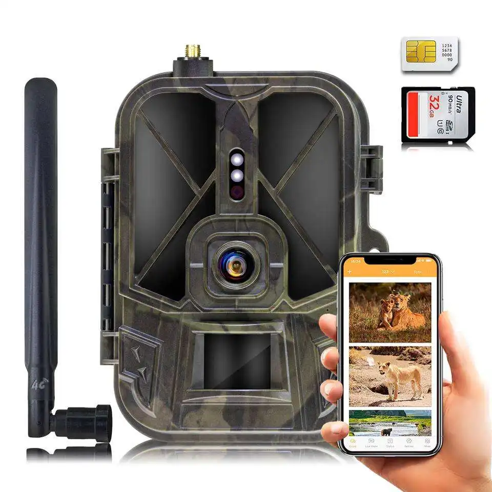 Hc-940pro-li 4G 4K 30MP Trail Camera - Live Video Transmission