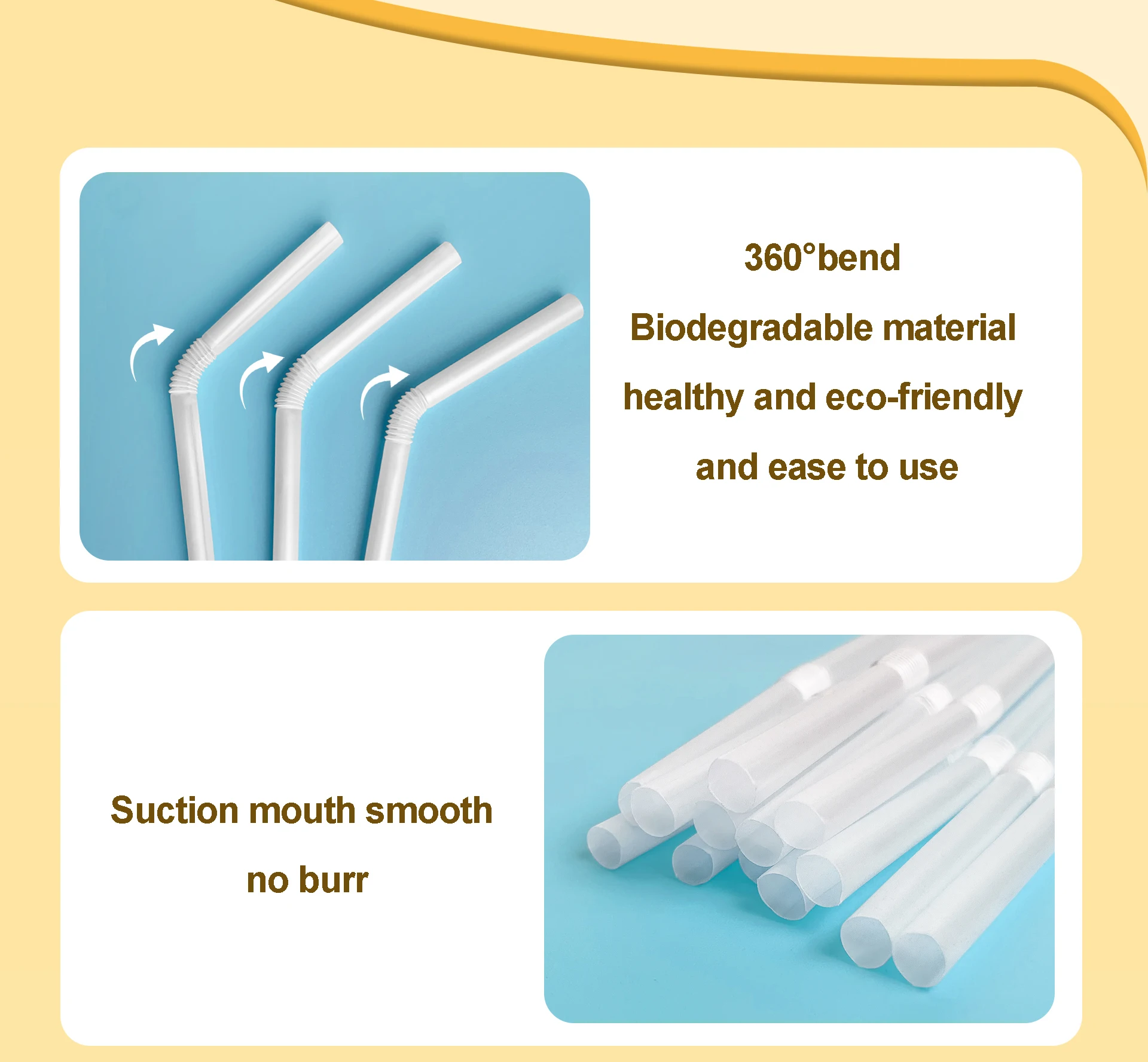 Bubble Tea Color Pla Paper Bendable Short Straw For Bend Colorful Clear Custom Plastic Straw