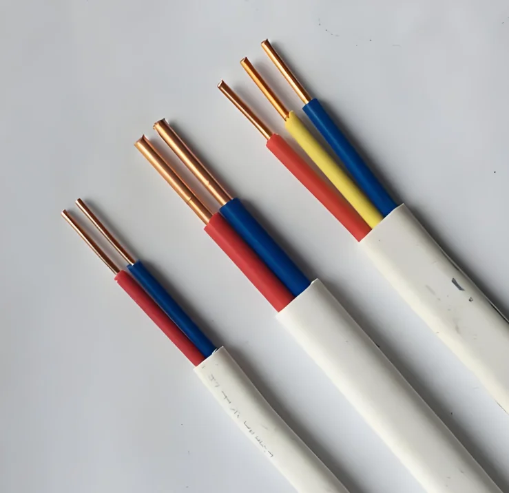 Fuente de alimentaci&oacute;n para el hogar, cable de cobre con funda abierta, 2 n&uacute;cleos, 0,5mm, 0,75mm, 1mm, 1,5mm, 2,5mm, 4mm, 6mm2, 2 n&uacute;cleos, BVVB