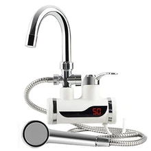 Hot-selling Down Inflow Single Hole Kitchen Faucets With 360 Degree Rotatable Electric Heating Faucet