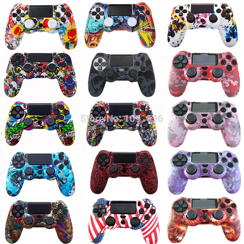 Couverts de contrôle PS4 - Skins en silicone PS4 Maroc