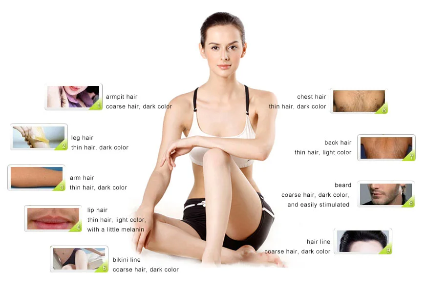laser hair removal machine permanent 808nm diode laser hair removal machine comfortable diode laser hair removing beauty device