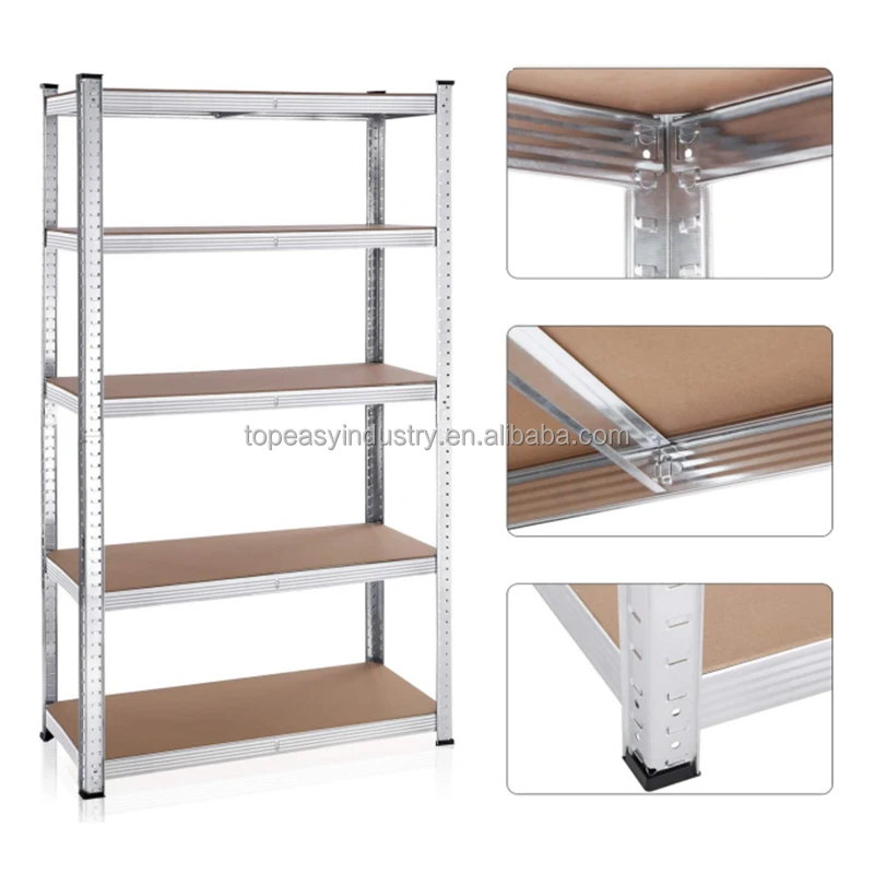 Adjustable Stack Rack Galvanized Shelves Light Duty Angle Steel Storage ...