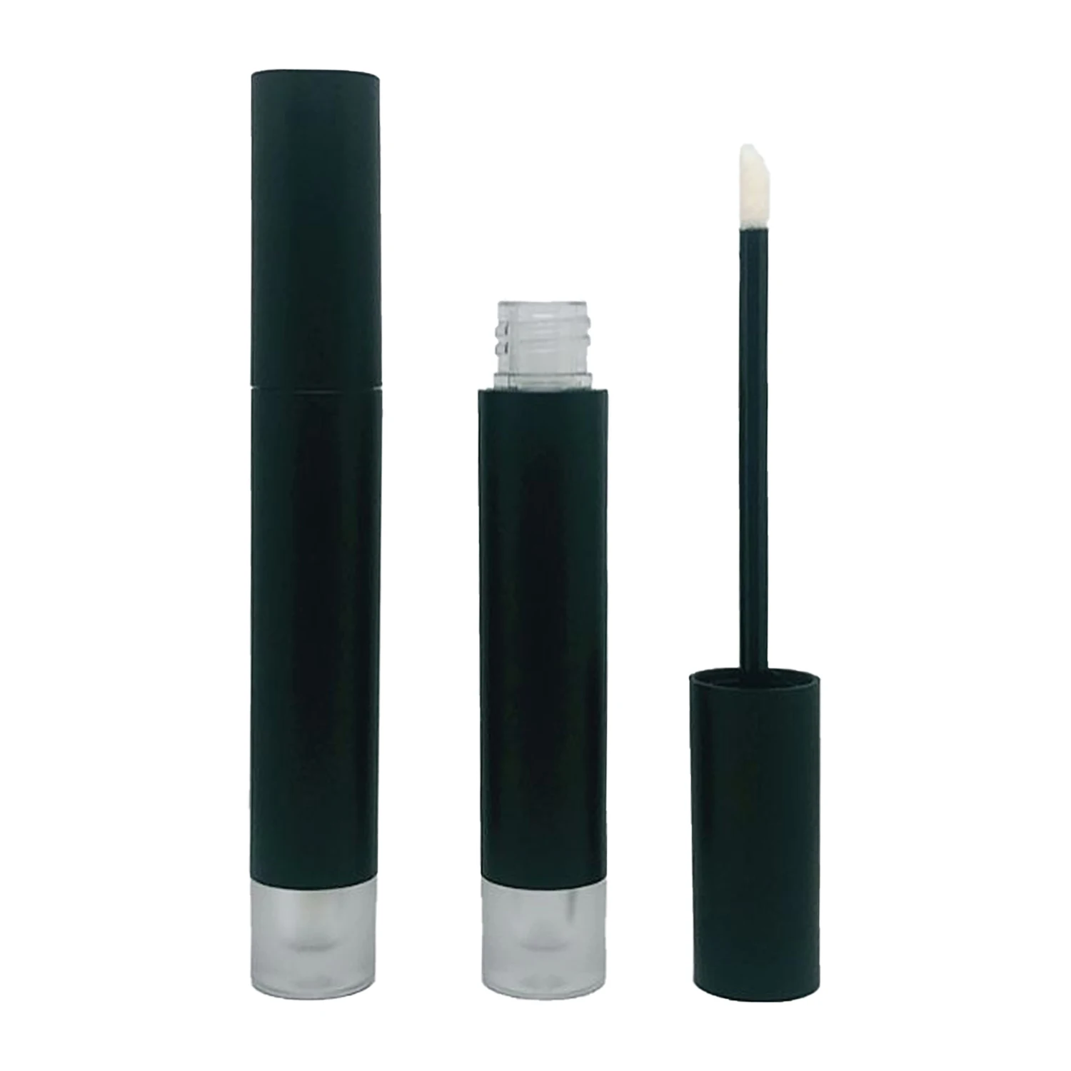 5ml 10ml Empty Matte Black Slim Gold Lip Gloss Containers Tube Mascara Wand Tube Lipgloss Tube