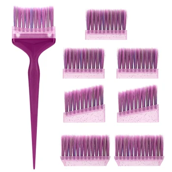 Hair Salon Tools Pintail Coloring Brush Comb Kit Dye Applicator for Hair DIY Dyeing Styling Tint Brush Kit
