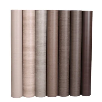 Wooden Wallpaper Removable Self-Adhesive Faux Wood Look Vinyl Decorative Roll Thicken No bubble Design