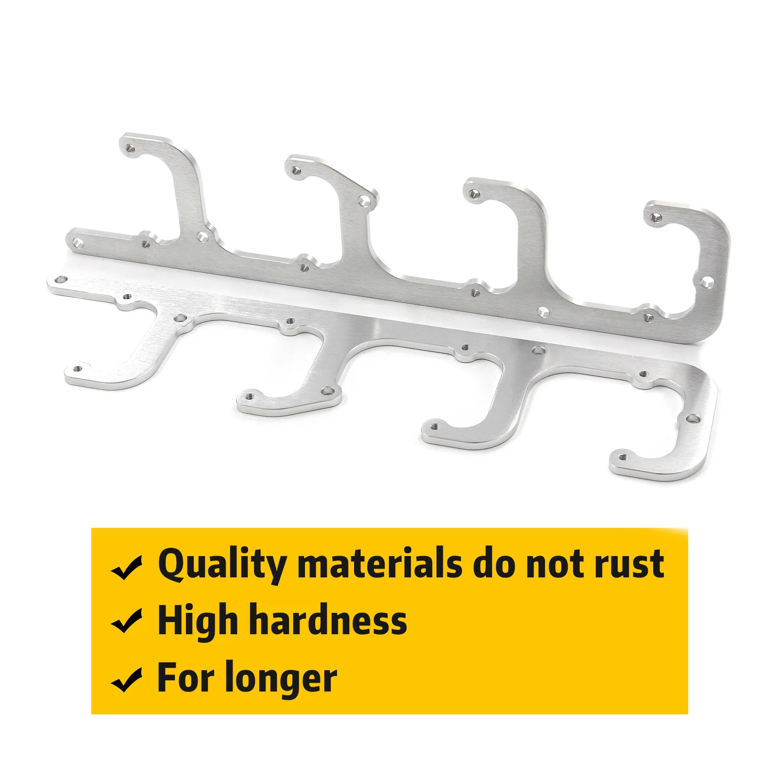 ICT Billet 5.3L LS Square Coil Brackets Valve Cover D581 D514A D510C 12558693 LSX Swap Truck LS1 LS3 LS2 LQ4 LQ9 LS6 L92 L99 L33 LR4 Designed & Manufactured In The USA - View #4