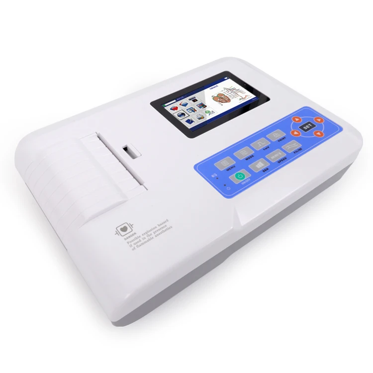 CONTEC Китай цифровой три канала ECG300G 3 канала низкая цена электрокардиограф