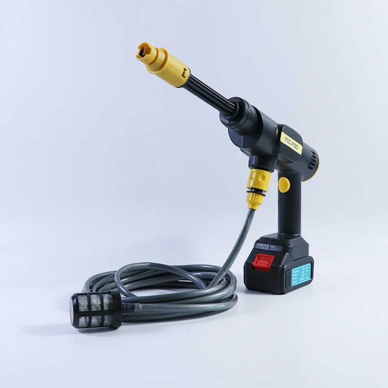 Hot Selling 48vf Lithium Electricity Foaming Bike Water Spray Air Gun For Car Wash With Low