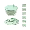 Green Salad Spinner+Vegetable Cutter