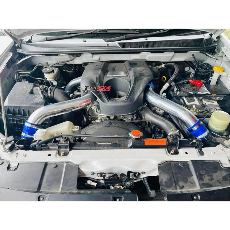 Cooling System Front Mount Aluminum Intercooler Piping Pipe Kit For D