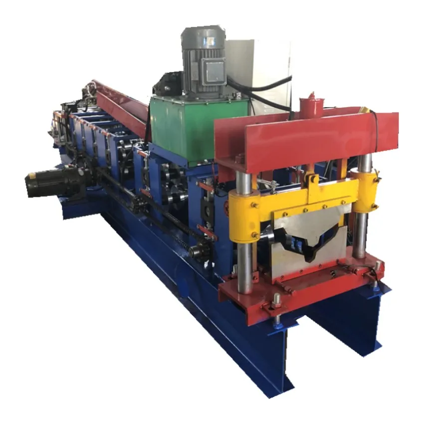 V Profile Roof ridge Cap Tile Roll Forming Machine with Two Profie Equipment