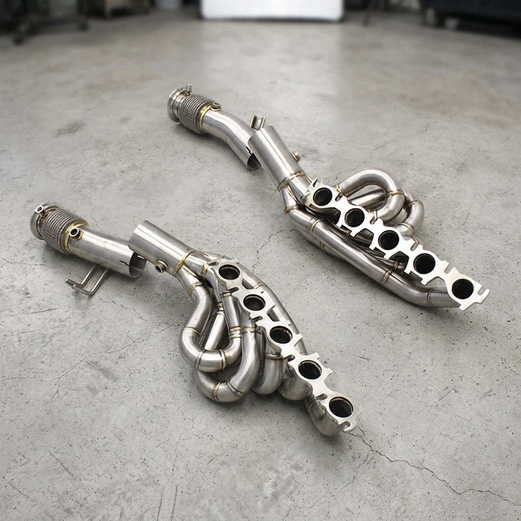 1 Exhaust Manifold For Lamborghini Huracan LP580 / LP610 V10 5.2L 2014+ SS304 High Performance