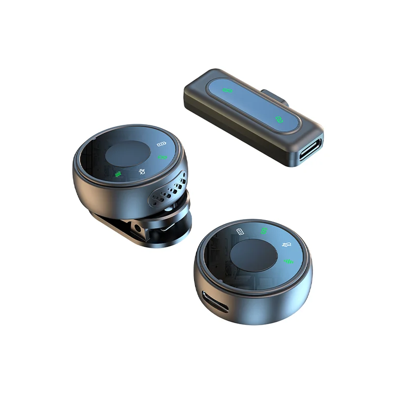7-1 Interviews Spy Lapel Built-in Microphone High-Quality Sound Card Clip-on Tie Microphone