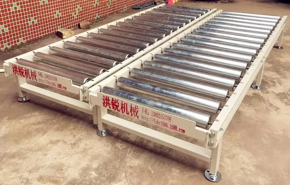 Hongrui Oem Production Line Unpower Roller Conveyor