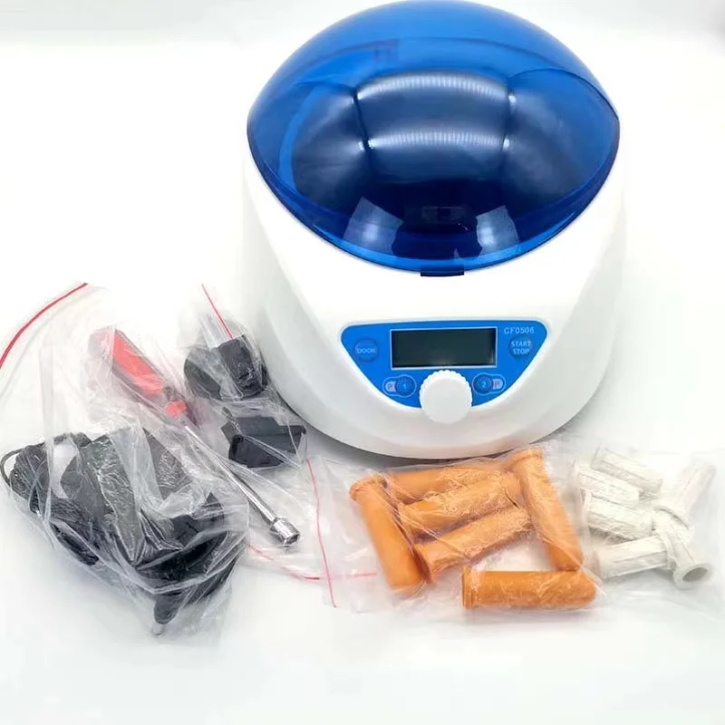 CF0506 PRP PRF центрифуга для лаборатории, салона красоты, центрифуга 5000 об/мин, низкоскоростная центрифуга prp machine