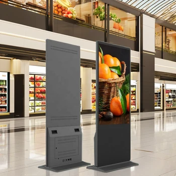 Best Selling Smart Kiosk Vertical LCD Advertising Display Digital Signage Totem Floor Standing Touch Screen