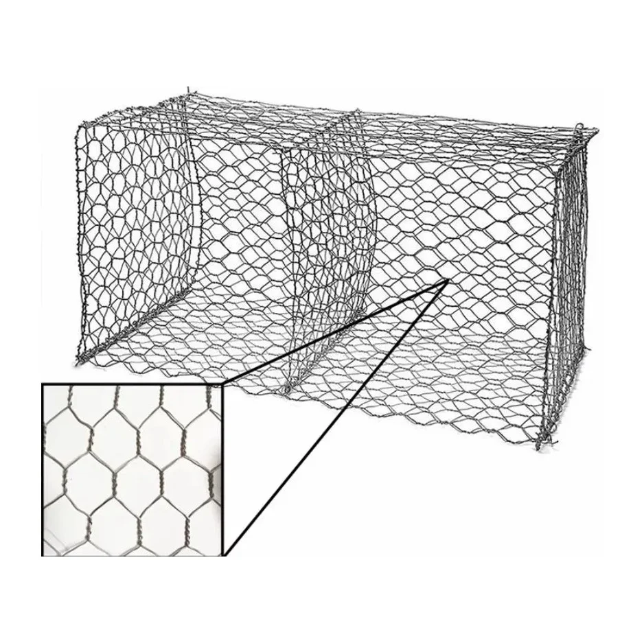 Factory Directly 50cm PVC Coating or Hot Dipped Galvanized Stone Cage Rock Gabion
