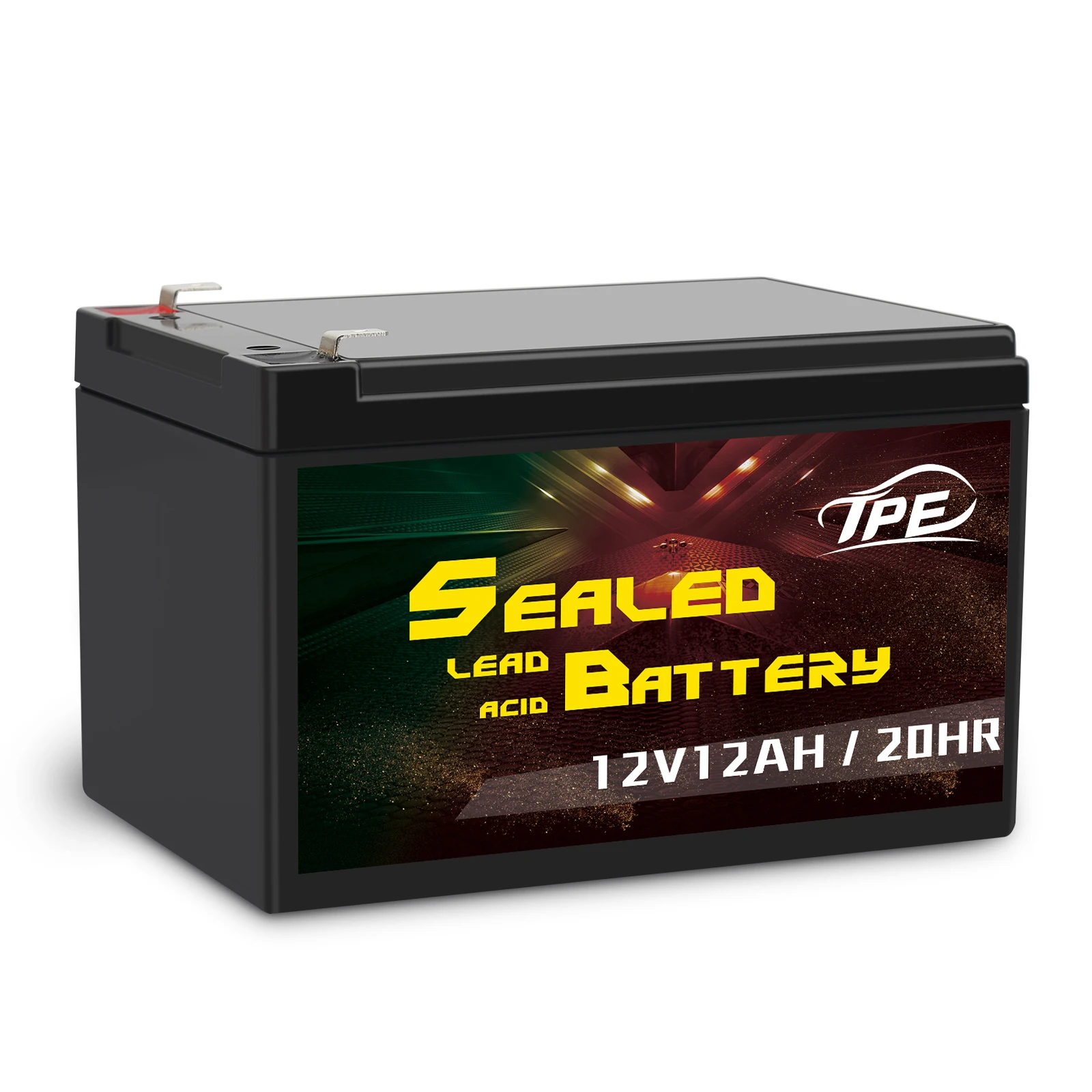 12V 12Ah Solar Sealed Lead Acid Battery Rechargeable SLA AGM Battery Long Life UPS Energy Storage Battery Emergency Power Supply manufacture
