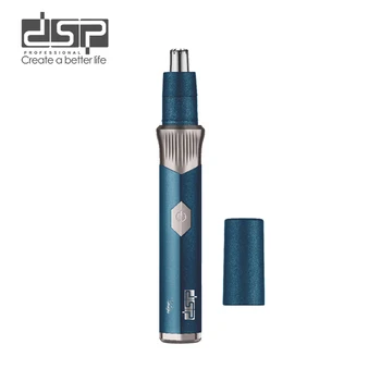 DSP Rechargeable Men's Electric Nose Sideburns Trimmer Single Blade Stainless Steel Razor Cordless USB Charging for Car
