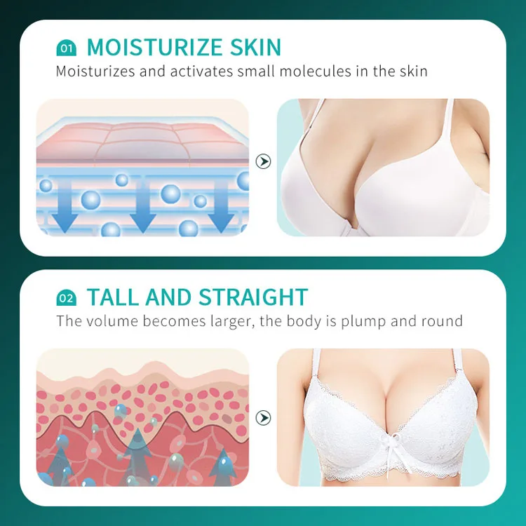 SADOER Mild Formula Non Irritation Moisturize Tender Chest Skin Firm Elastic Chest Full and Round Enlarging Breast Serum