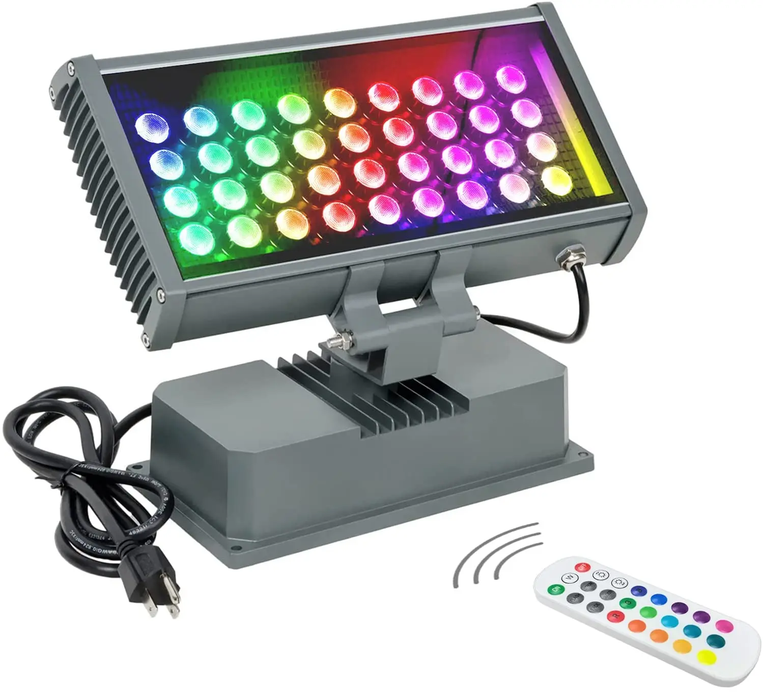 color changing led wall washer