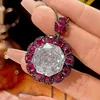 Black gold white diamond pendant with Chopin chain