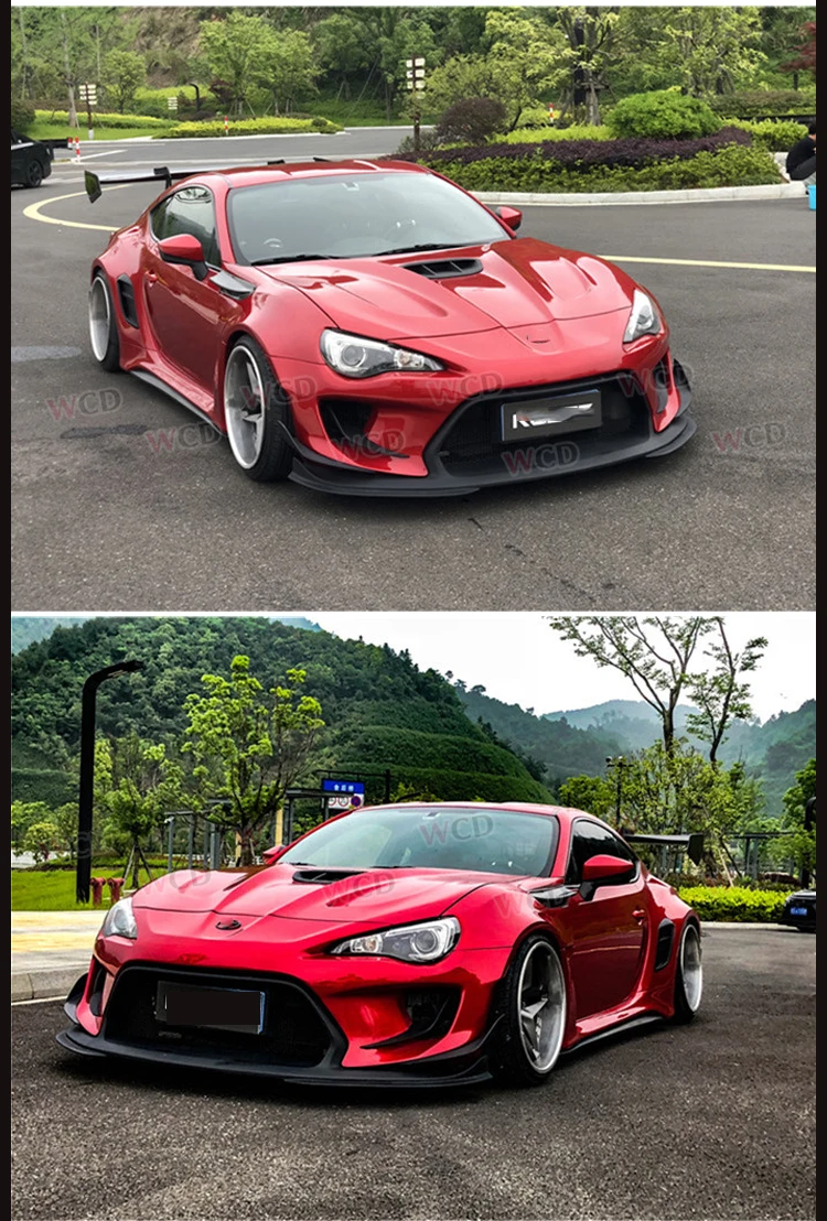 Robot Style Frp Wide Body Kit For Toyota Gt86 Brz 2012-2019 Front 