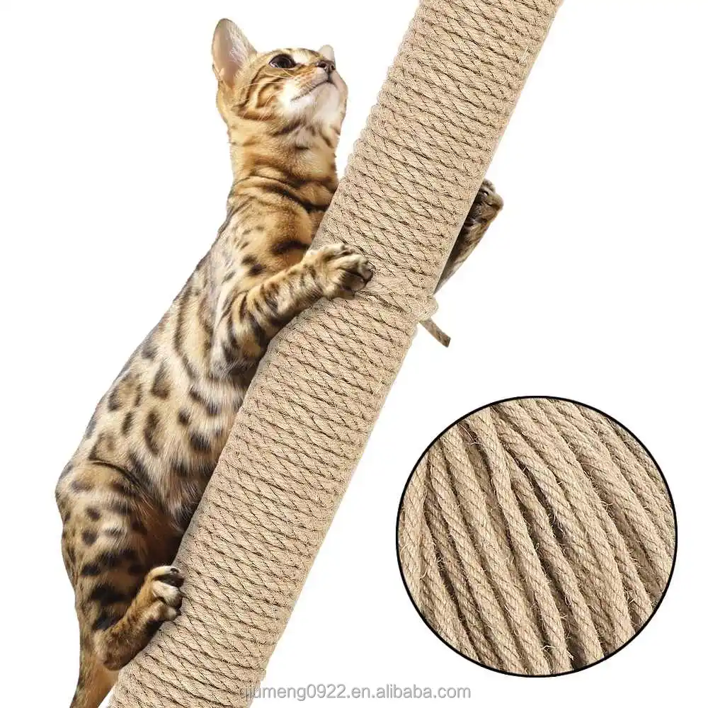 Replacement Cat Scratching Post Sisal Rope DIY Cat Toy Cat Climbing Frame 