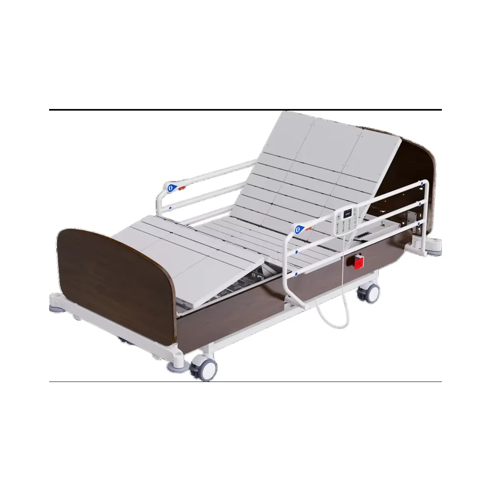 Fully Electric Automatic & Adjustable Hospital Bed for ICU Patients with Turnover Tilt & Sitting Care Features