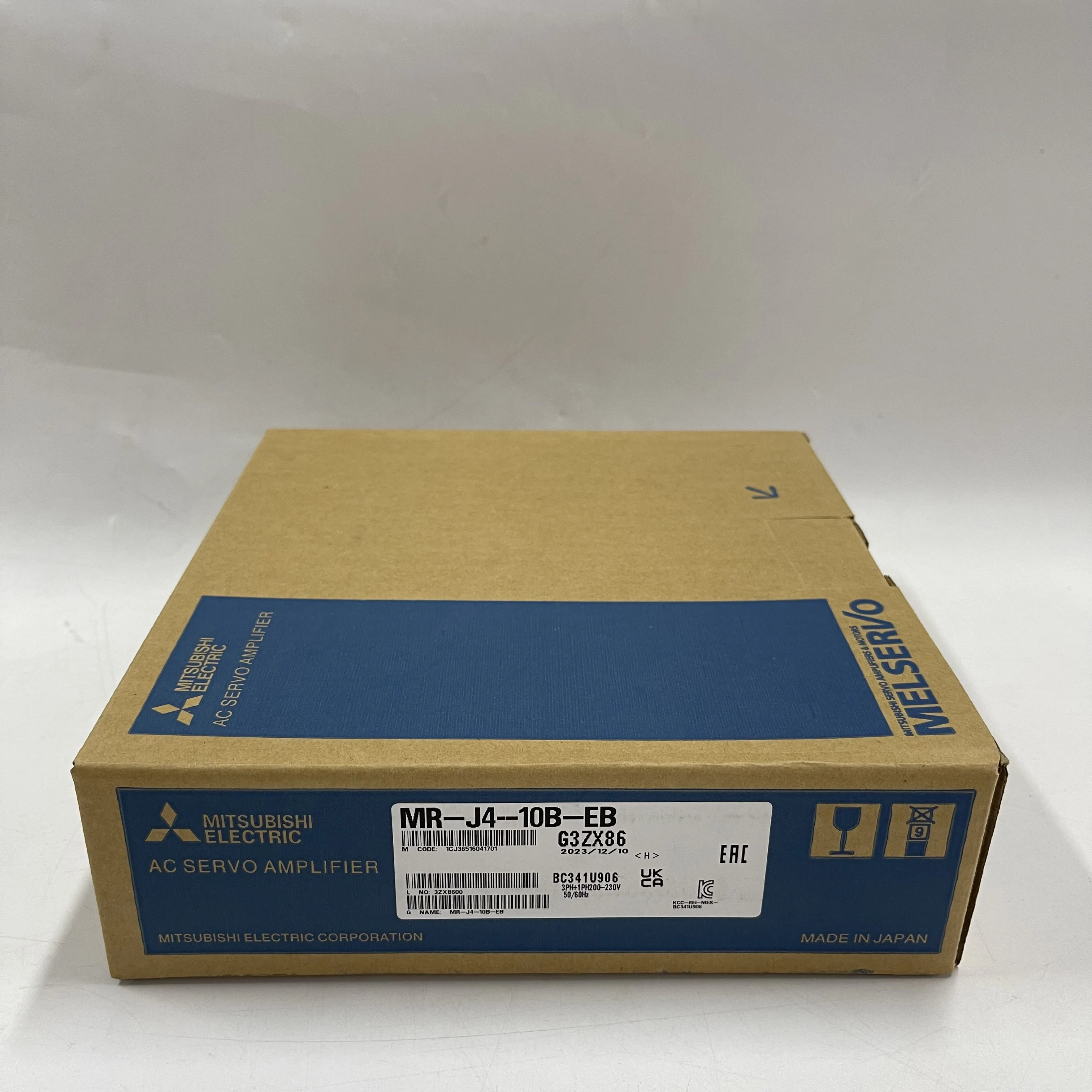 Mitsubishi AC Servo Amplifier MR-J4 Series MR-J4-10B-EB