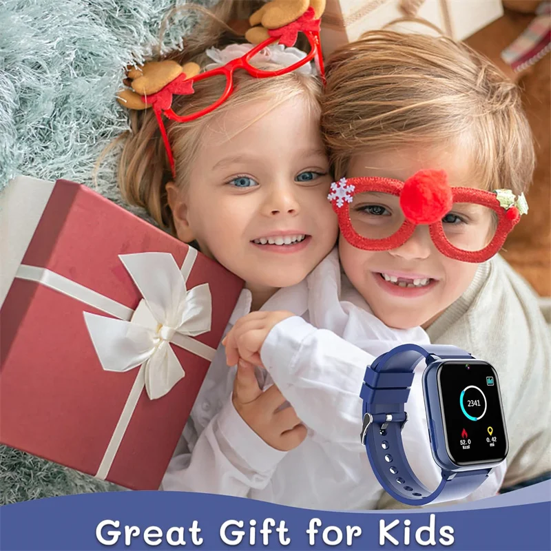 Cheap School Sports Tracking Student Kids Touch Wrist Watch Children Voice Recorder Digital Kids Smart Watch With Games 2024