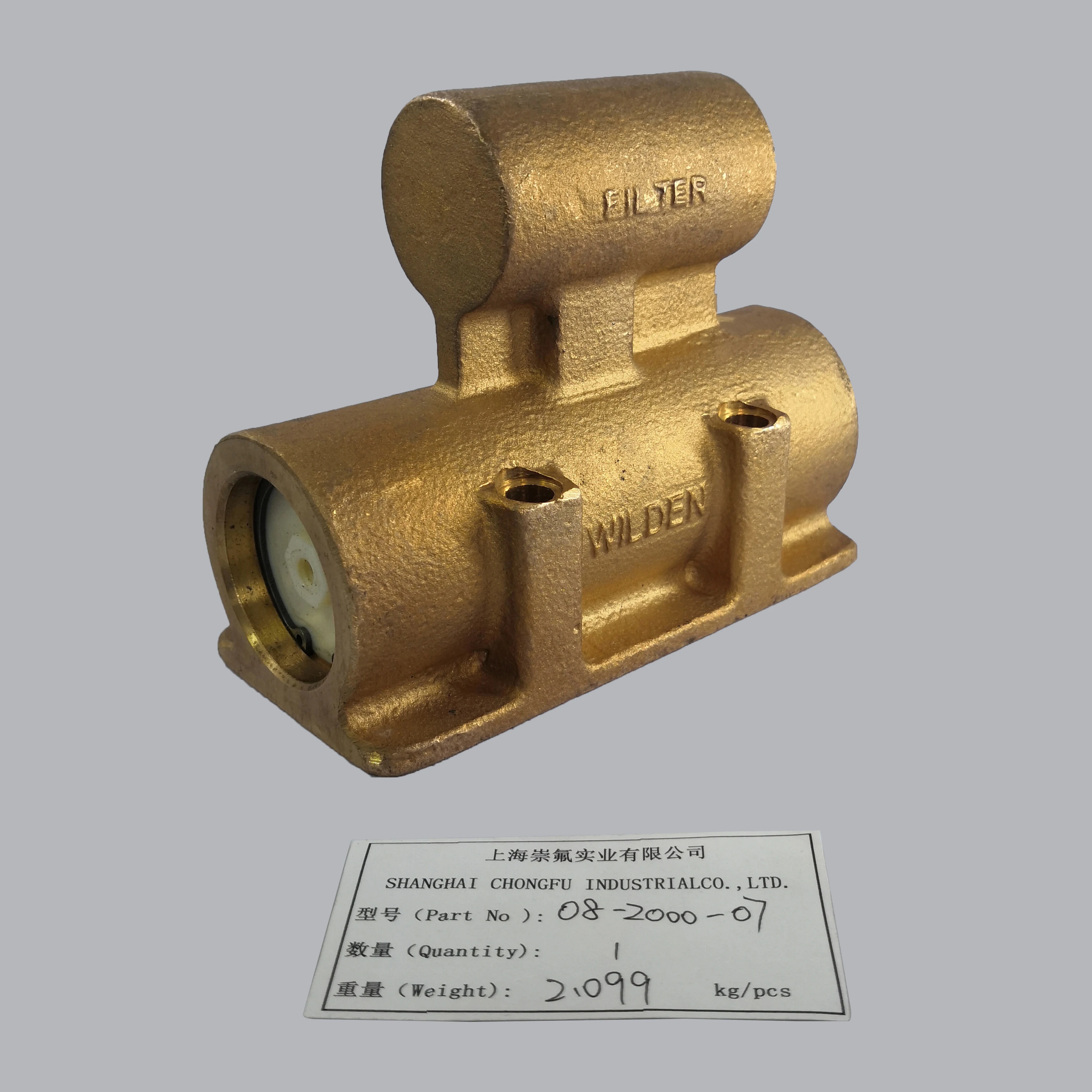 Brass Air Valve Assembly 08-2000-07 use for 2 Inch Wilden Air Double Diaphragm Pump parts Pneumatic Diaphragm Pump supplier