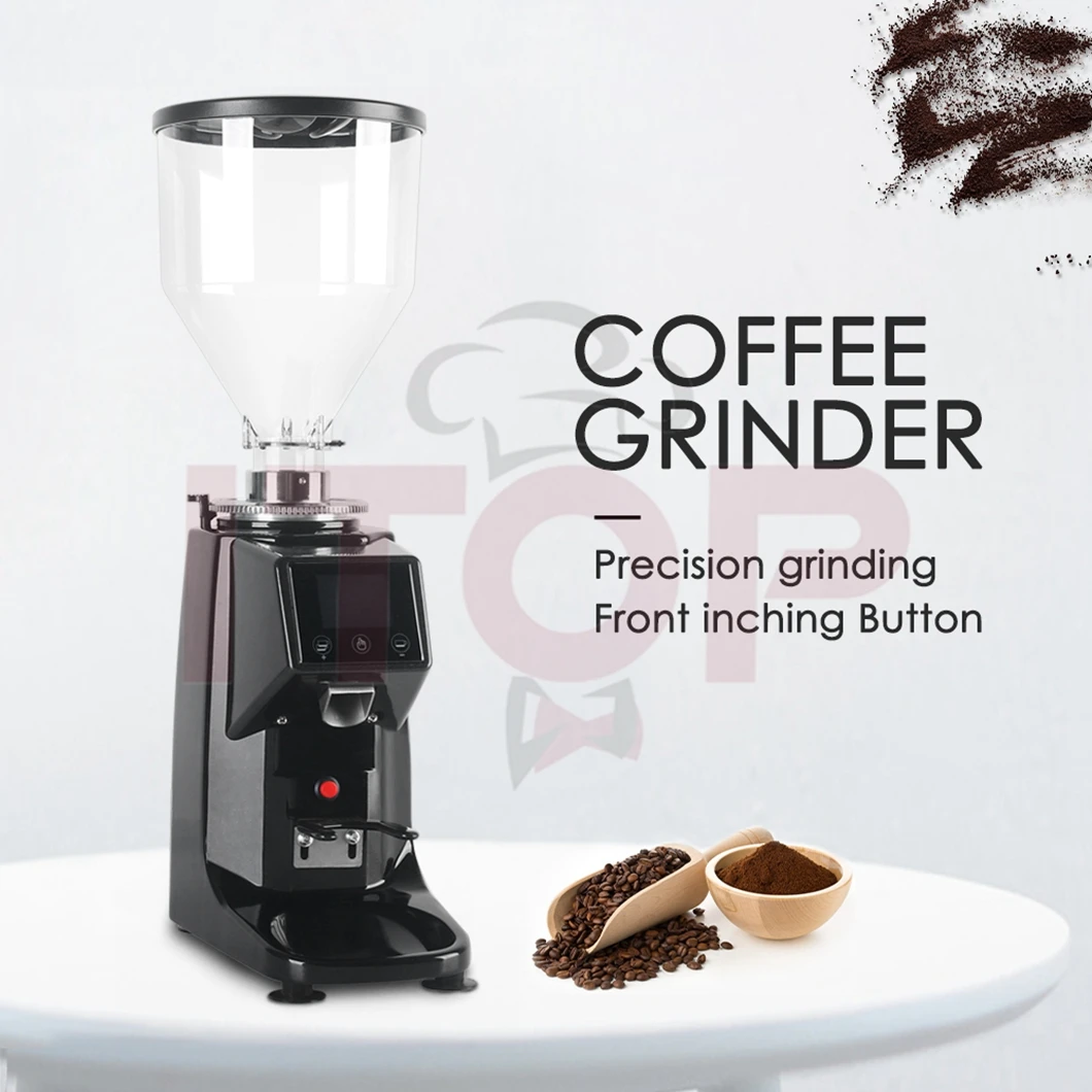 Itop Commercial Flat Teeth High Quality Coffee Grinder Whole Sales Two Setting Electric 200w Dry