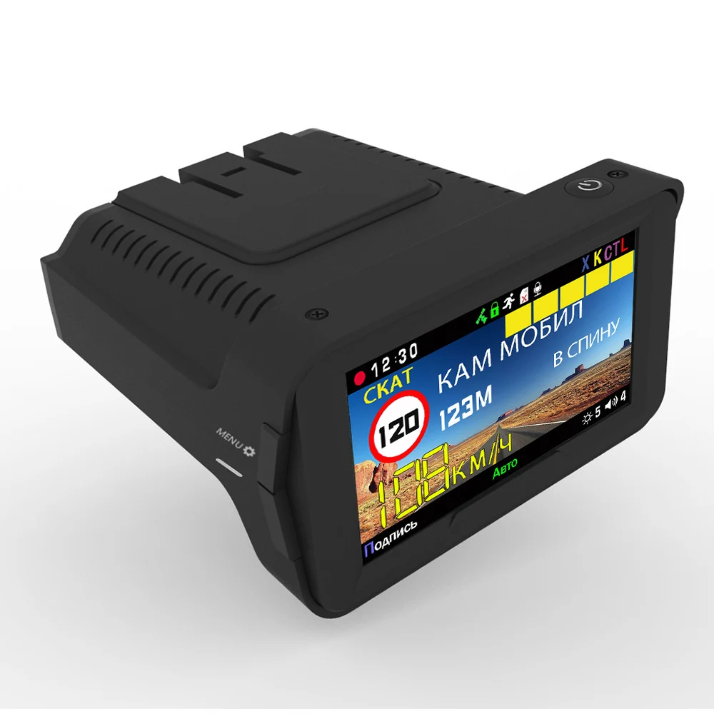 Combo 3 in 1 Car Dvr 1080p Car Gps and Anti radar Detector Signature Karadar K328sg